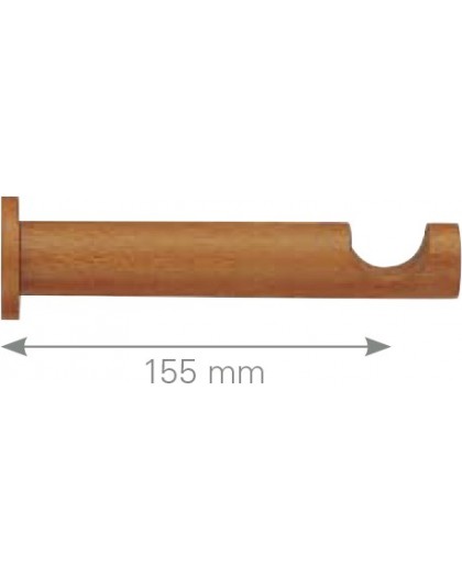 Soporte cilindro frente largo madera