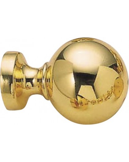 Ball brass polished terminal