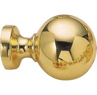 Ball brass polished terminal