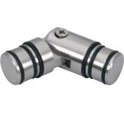 Articulated elbow for curtain rod