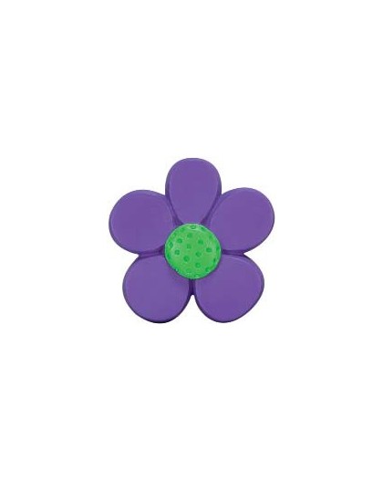 terminal barra cortina flor violeta verde