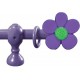 Green violet flower terminal