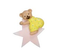 Pink star bear