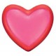 terminal barra cortina corazon rosa