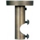 Ceiling cylinder support bronze