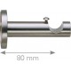 Stainless steel style curtain pole