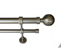 Set Double ball bar standard stainless steel