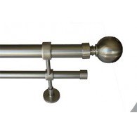 Set Double ball bar standard stainless steel