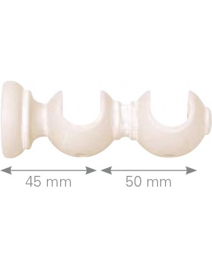 Support front double white decape