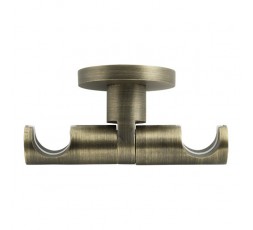 Double support rod ceiling cylinder bronze