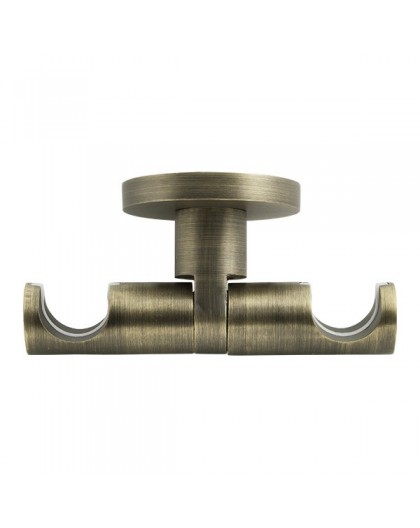 Double support rod ceiling cylinder bronze