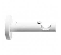 White cylinder support