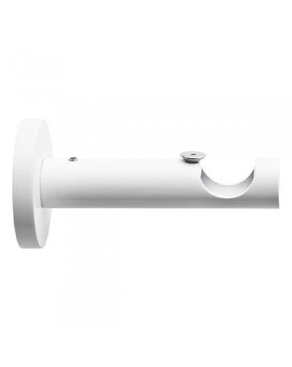 White cylinder support