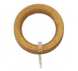 Wooden flat ring