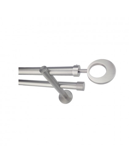 Vera double stainless steel bar set